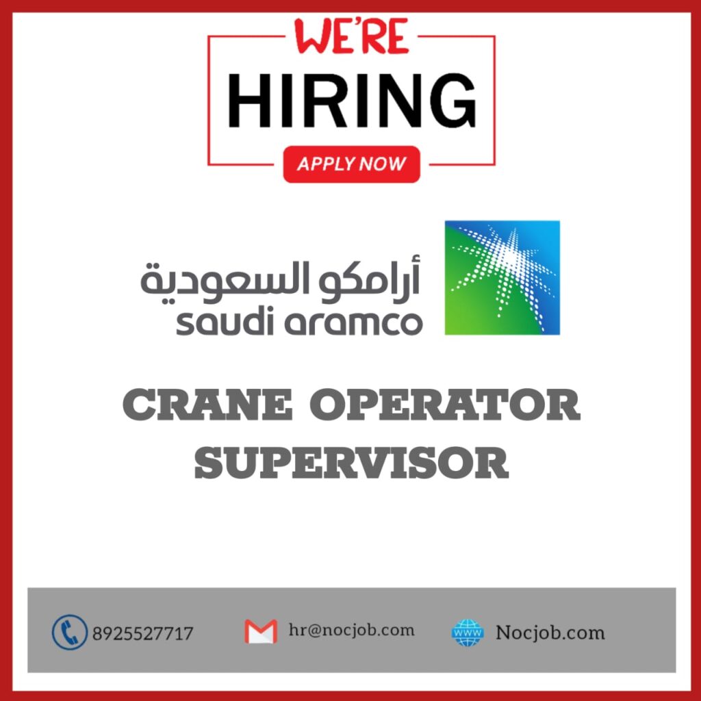 CRANE OPERATOR SUPERVISOR