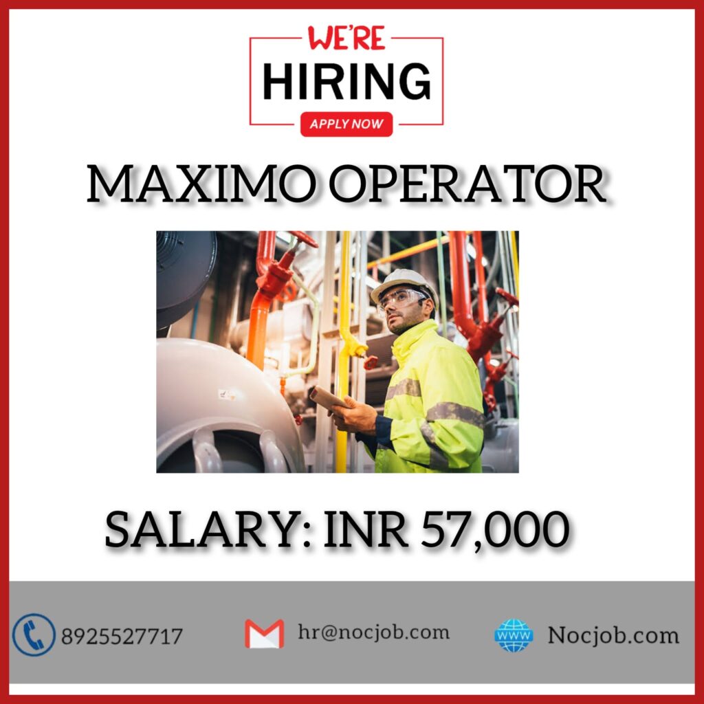 MAXIMO OPERATOR