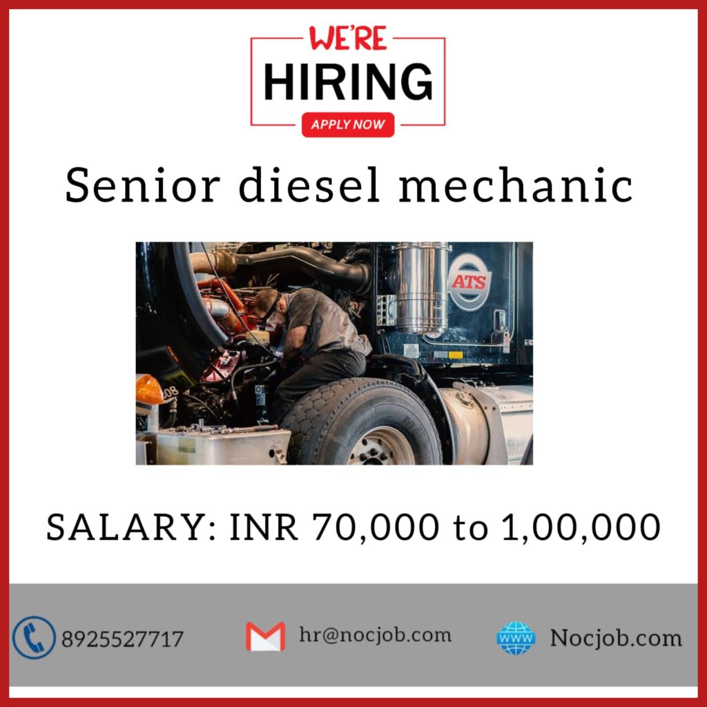 SENIOR DIESEL MECHANIC