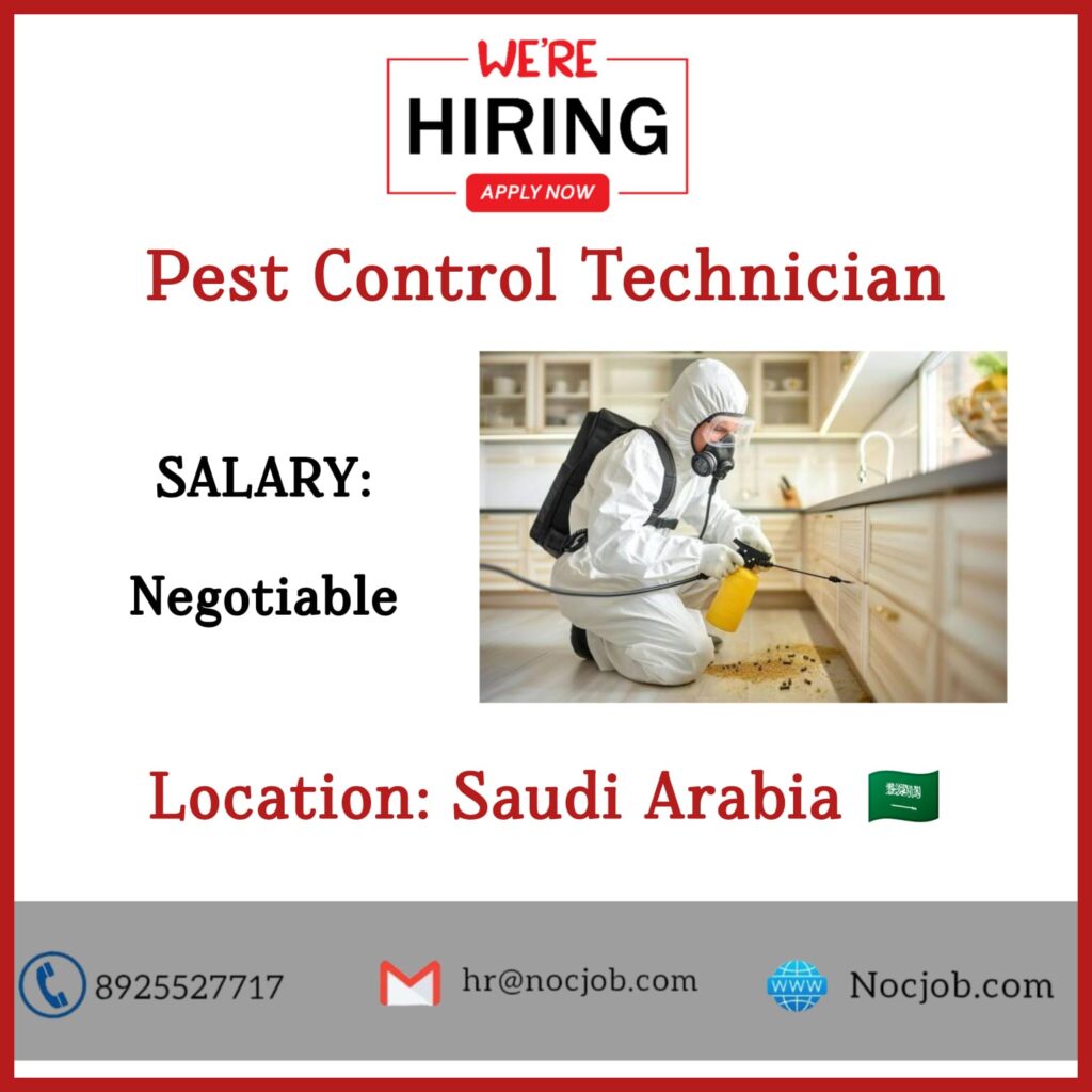 PEST CONTROL TECHNICIAN