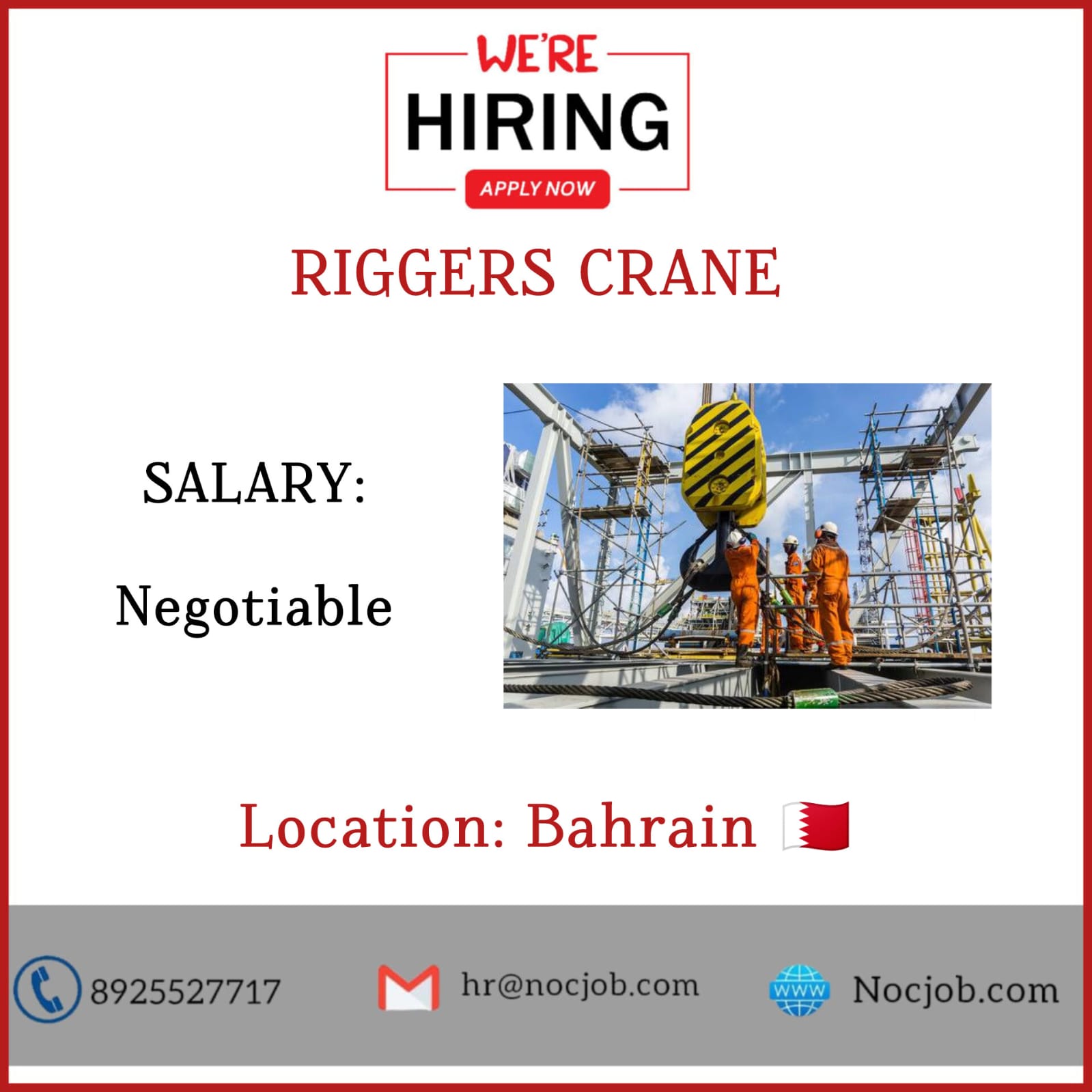 RIGGERS CRANE