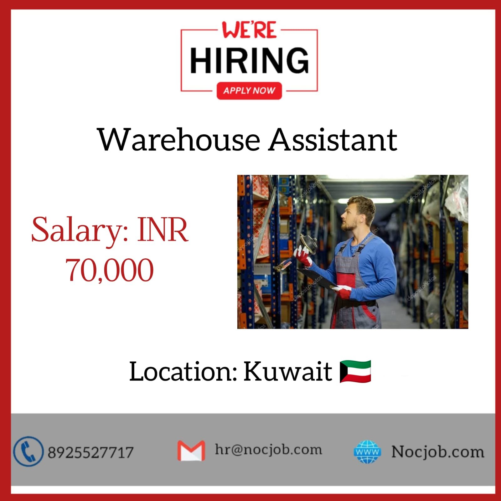 WAREHOUSE ASSISTANT