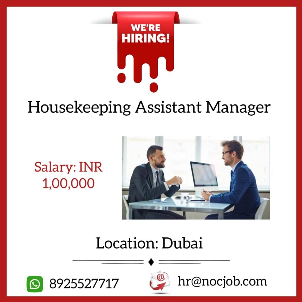 Housekeeping Assistant Manager