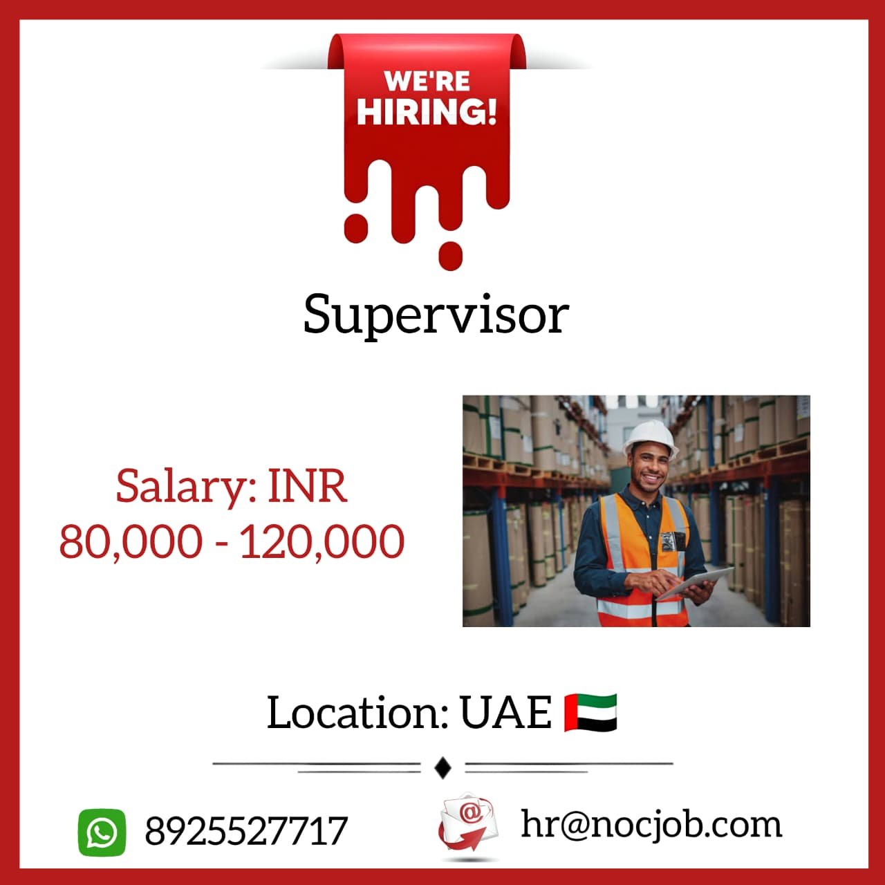 Supervisor (Electrical / Plumbing / Duct)